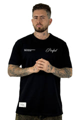 Camiseta Negra Purified  Alto Gramaje