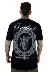 Camiseta Negra Purified  Alto Gramaje
