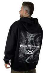 Buzo Capucha Negro Power Of Heaven 12:9