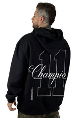 Buzo Capucha Negro 11 Champions