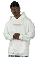 Buzo Capucha Color Crudo Sacred Gladiador