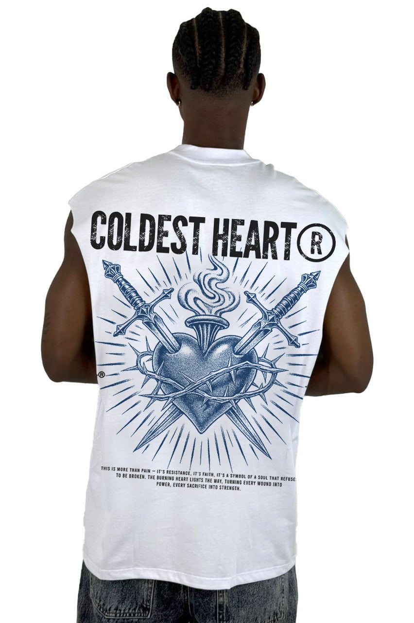 Camisilla Color Crudo Goldest Heart Alto Gramaje