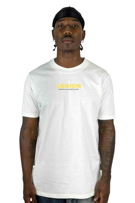 Camiseta Color Crudo Legion Warrior Alto Gramaje