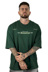 Oversize Verde Inmortal Alto Gramaje