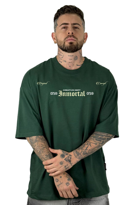 Oversize Verde Inmortal Alto Gramaje