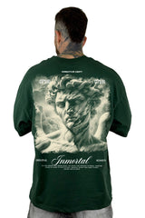 Oversize Verde Inmortal Alto Gramaje