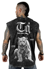 Camisilla Negra Sky Tiger Kings