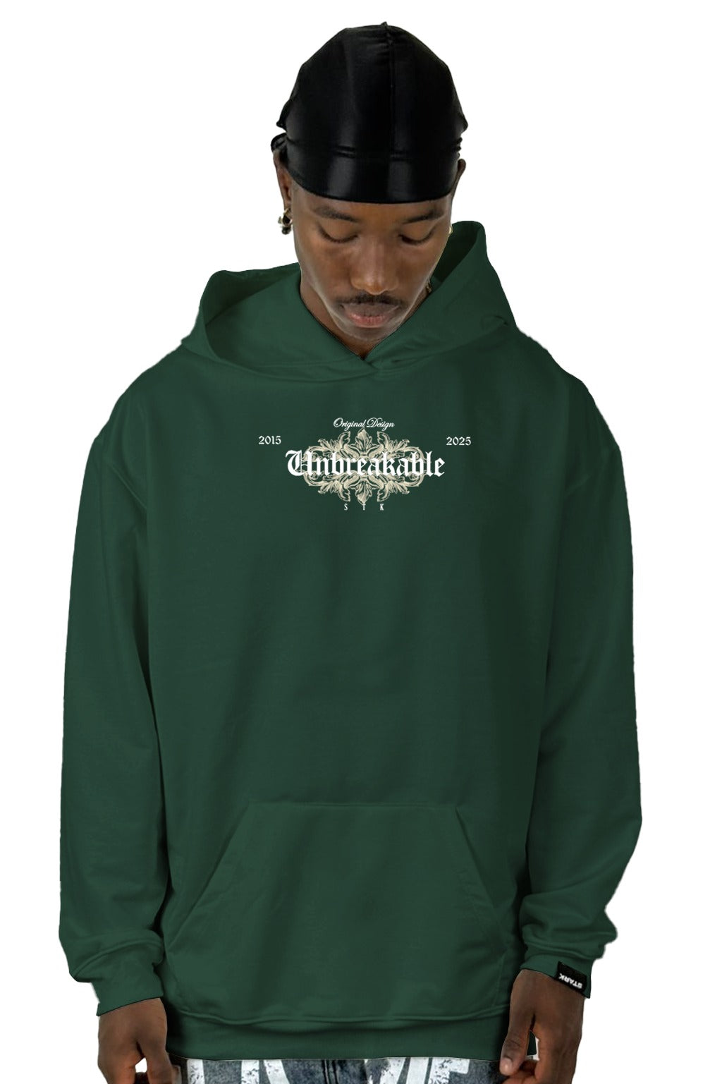 Buzo Capucha Verde Unbreakable