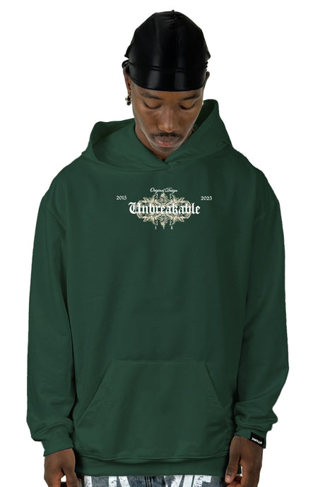 Buzo Capucha Verde Unbreakable