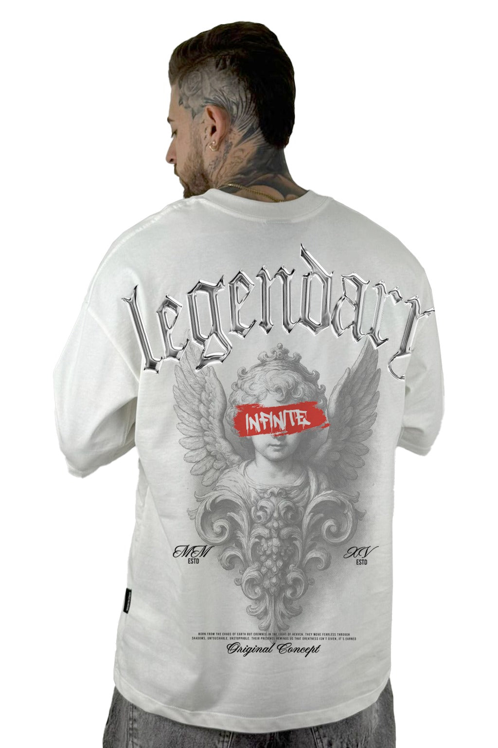 Oversize Color Crudo Legendary Alto Gramaje