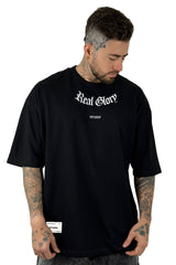 Oversize Negra Real Glory Alto Gramaje