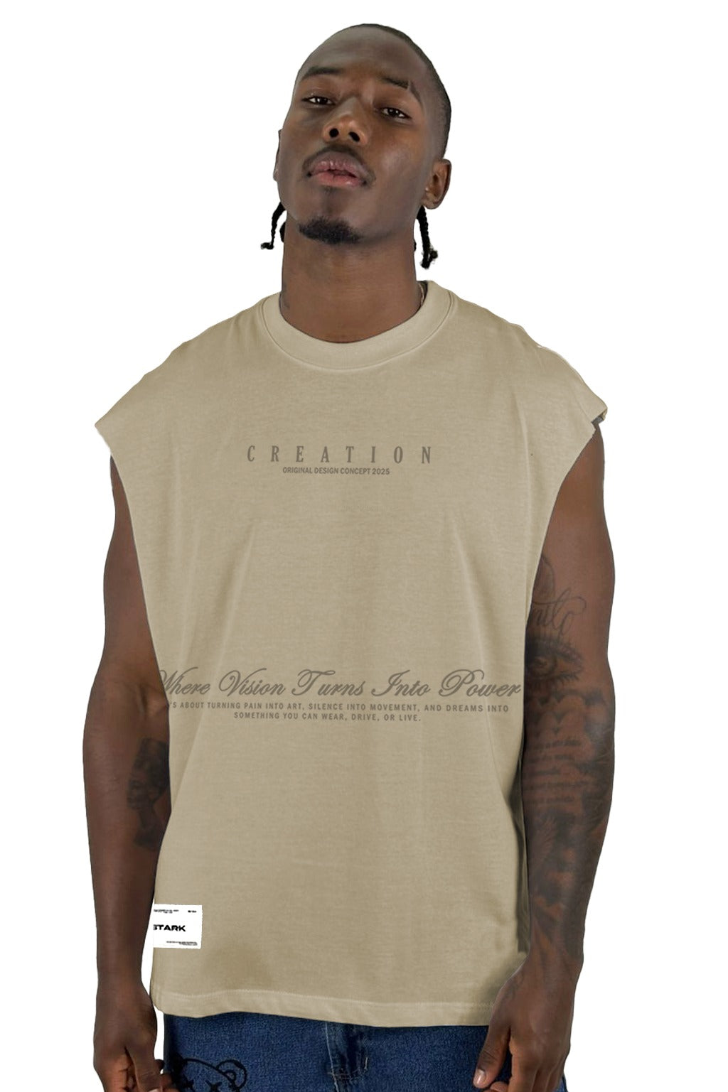 Camisilla Beige Creation 0147 Alto Gramaje