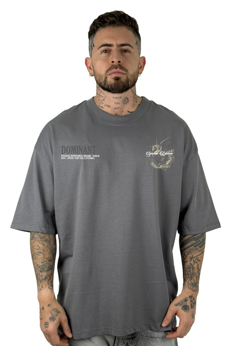 Oversize Gris Dominat Alto Gramaje