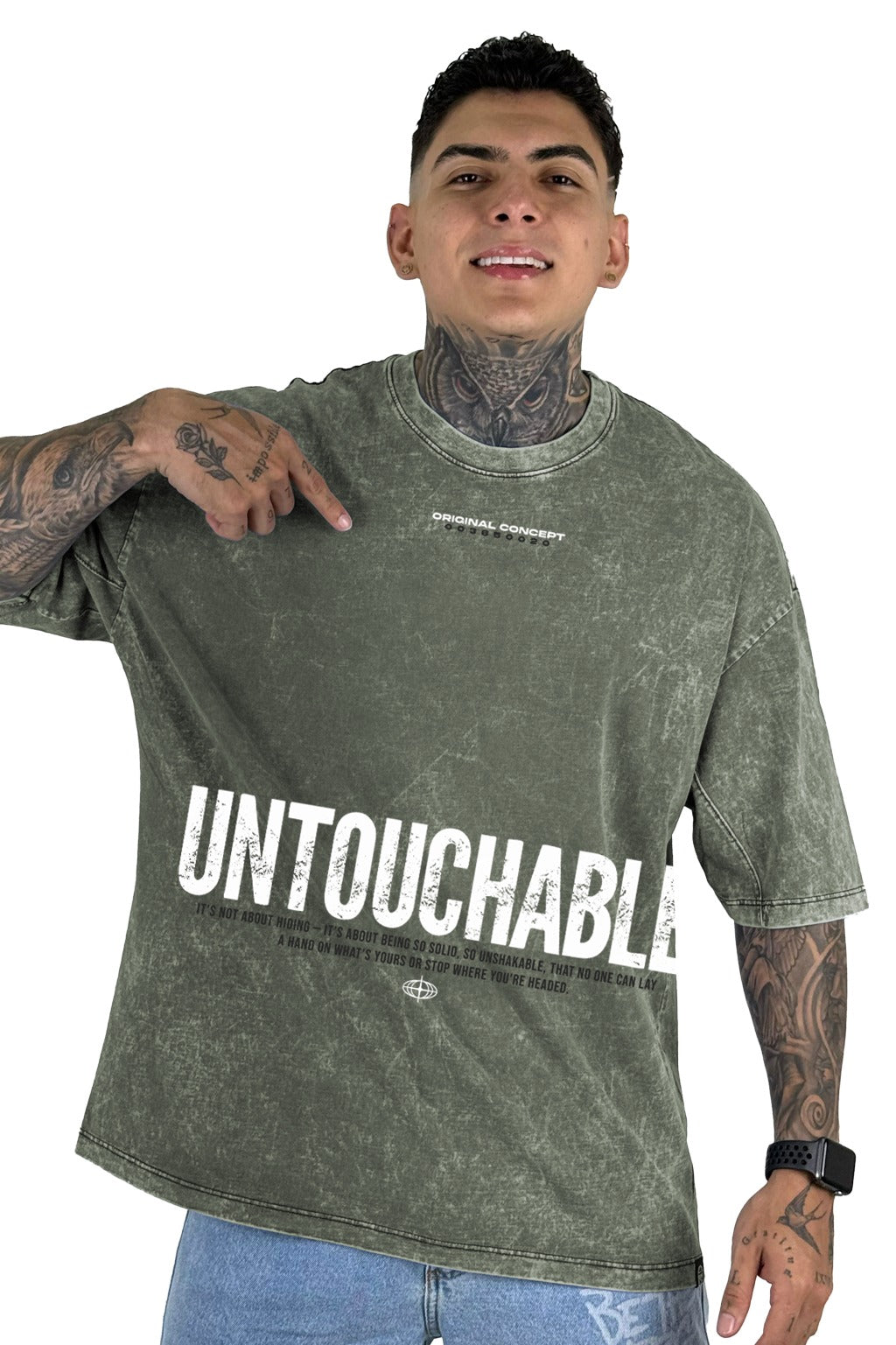 Oversize  Verde Sky Untouchable