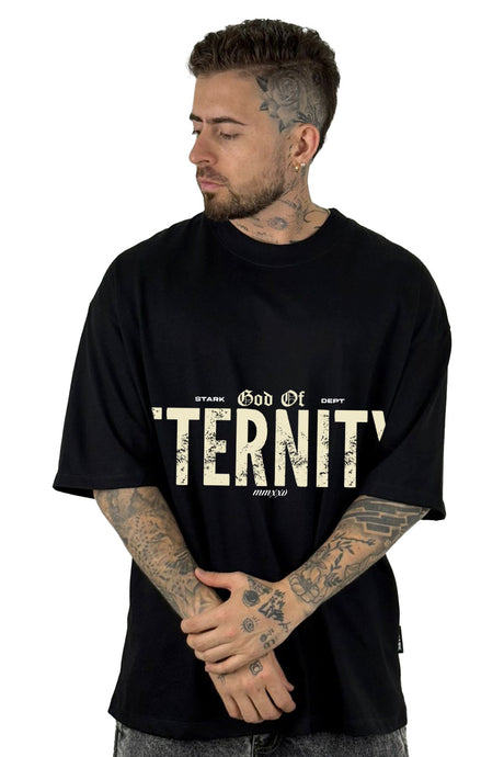 Oversize Negra God of ETERNITY alto gramaje