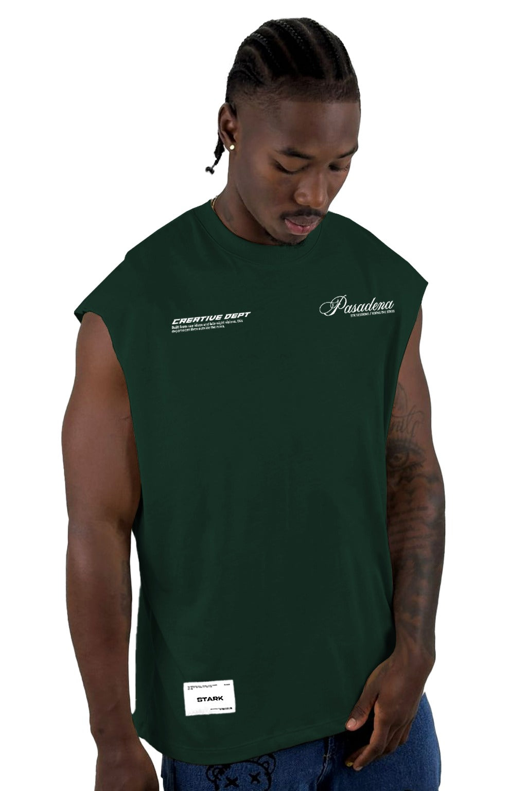 Camisilla verde Pasadena Alto Gramaje