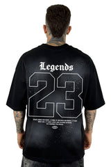 Oversize Negra Legends  23 alto gramaje