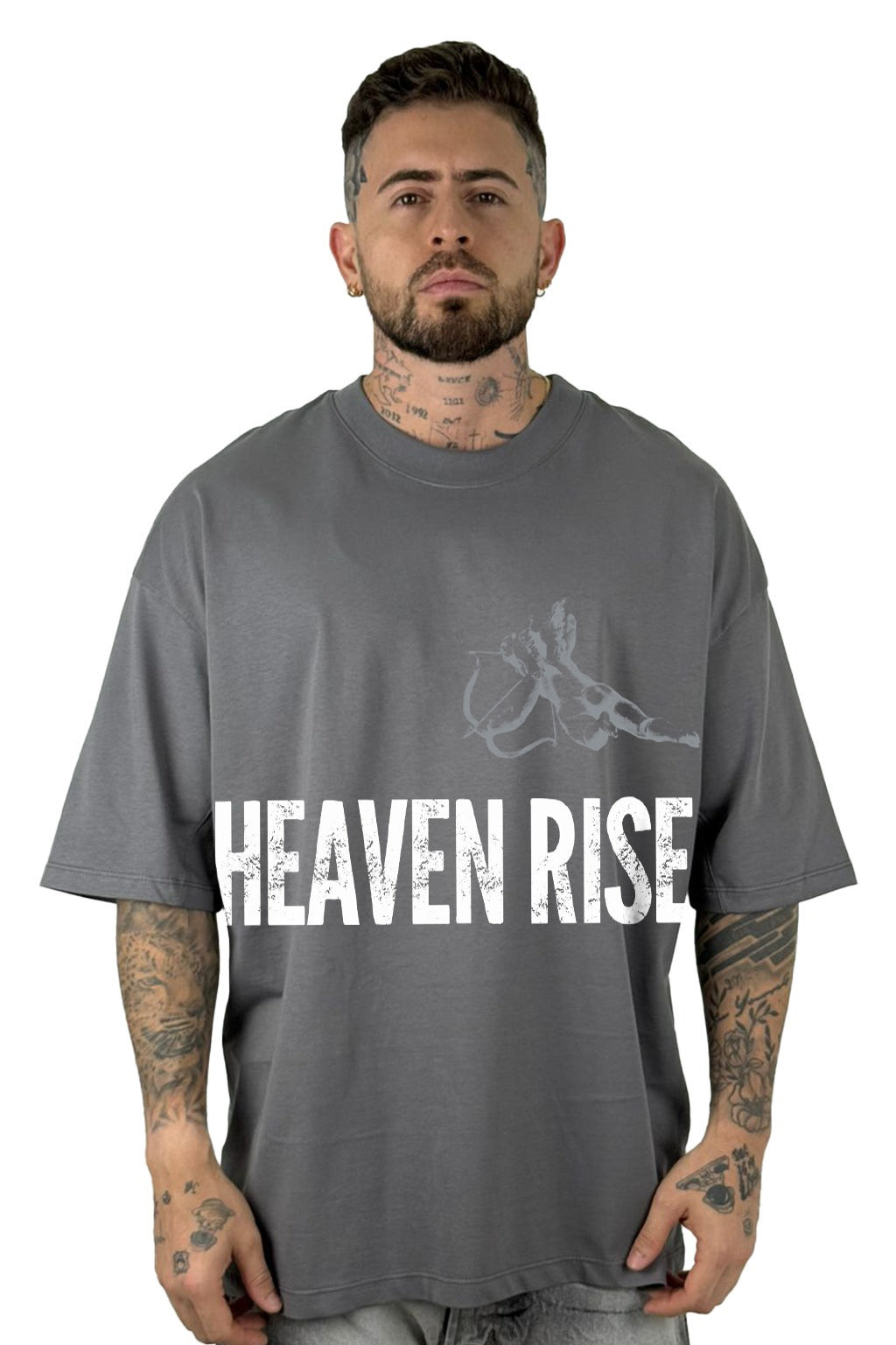 Oversize Gris Heaven Rise Alto Gramaje