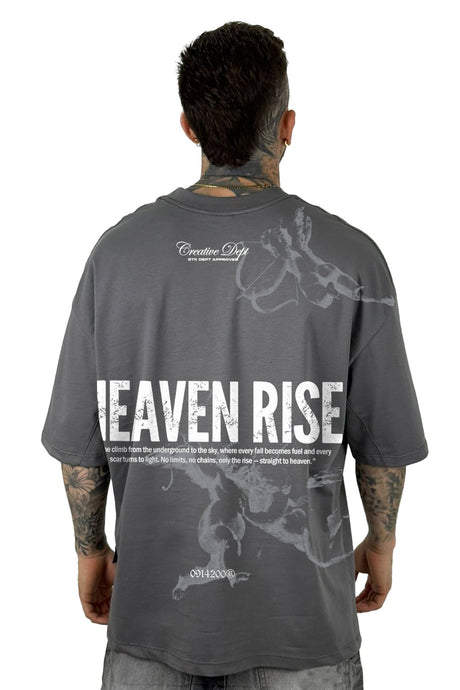 Oversize Gris Heaven Rise Alto Gramaje