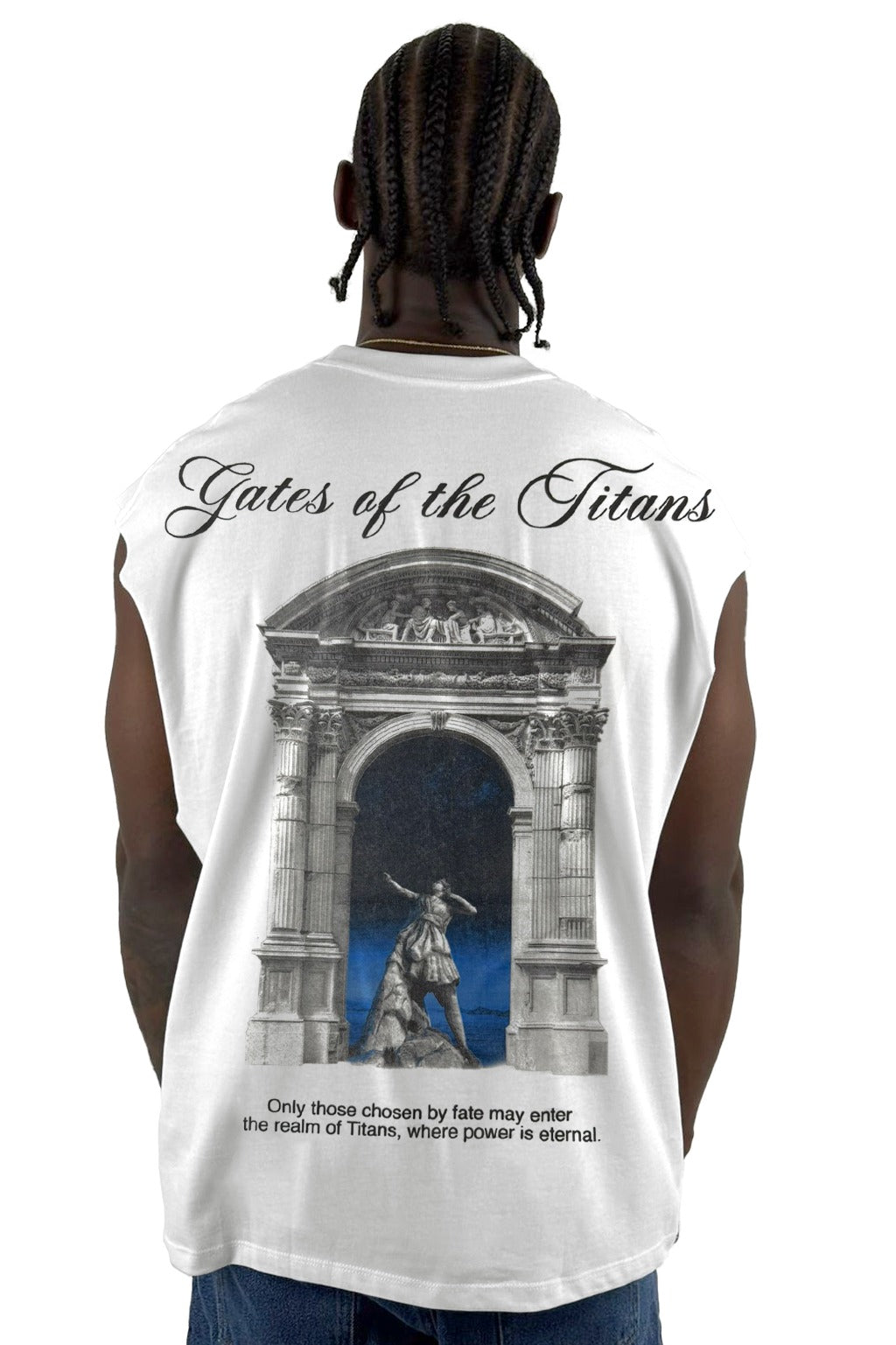 Camisilla Color Crudo Gates Of The Titans Alto Gramaje