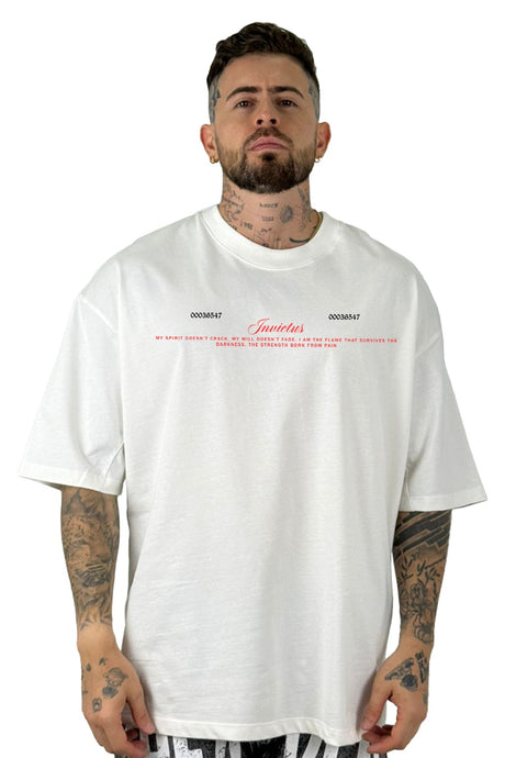 Oversize Color Crudo Invictus  Alto Gramaje