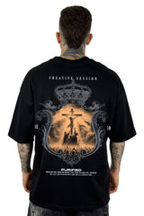 Oversize Negra Purified Alto Gramaje