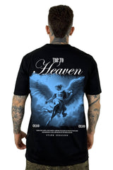 Camiseta Negra Hevan Top To Alto Gramaje