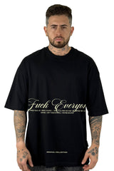 Oversize Negra Everyone Alto Gramaje