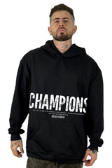 Buzo Capucha Negro Champions