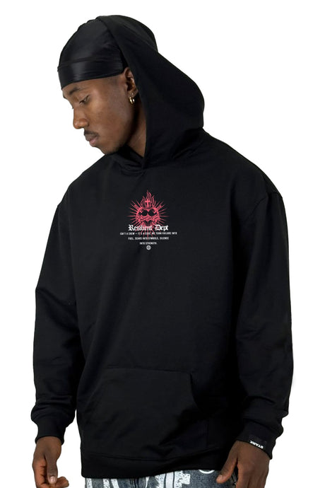 Buzo Capucha Negro Resilent Dept