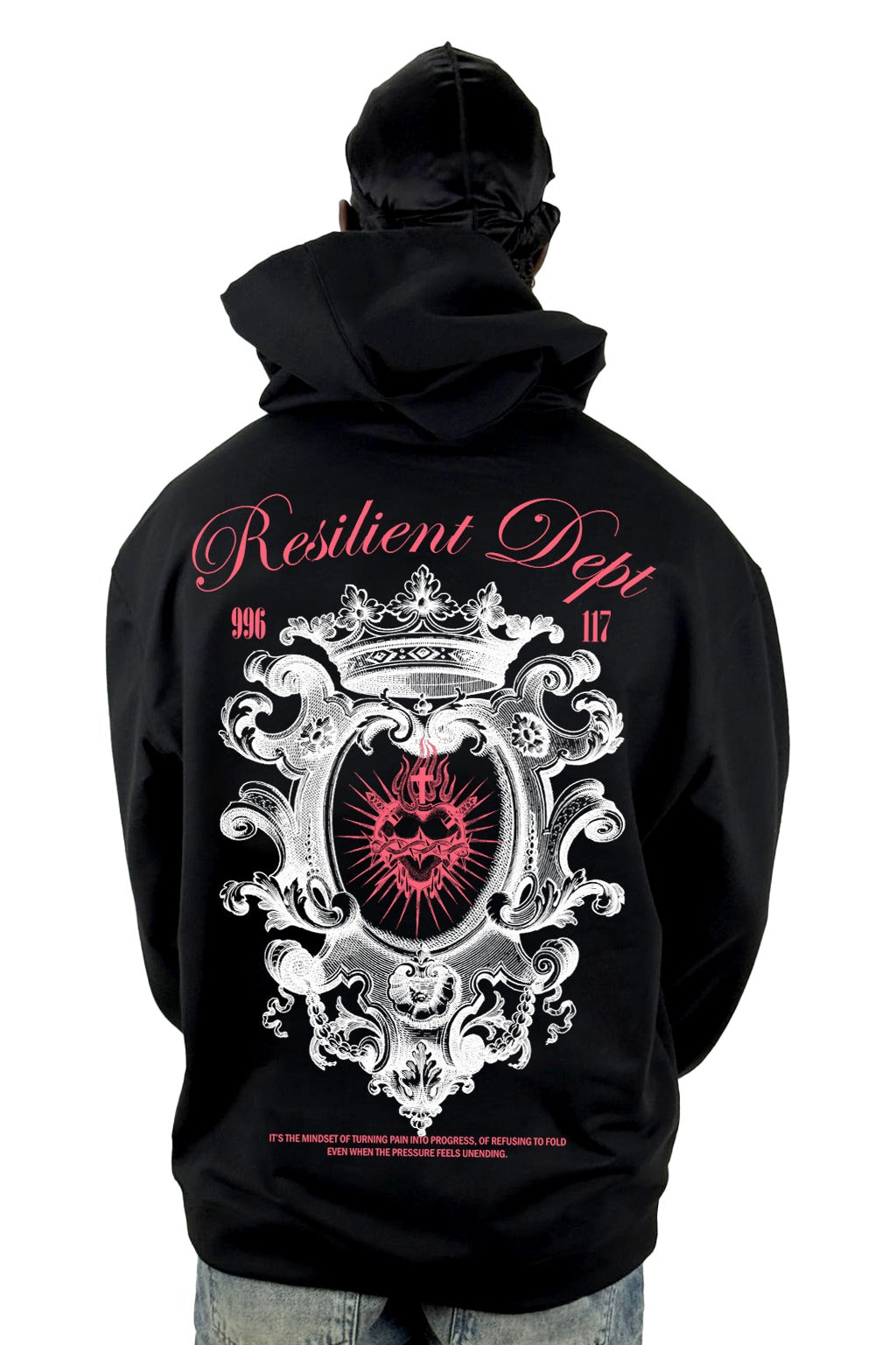 Buzo Capucha Negro Resilent Dept