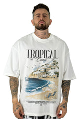 Oversize Color Tropical alto gramaje