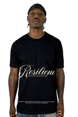 Camiseta Negra Resilience Alto Gramaje