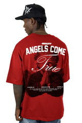 Oversize Roja Angels Come Alto Gramaje