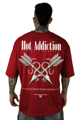 Oversize Roja Hot Addiction Alto Gramaje