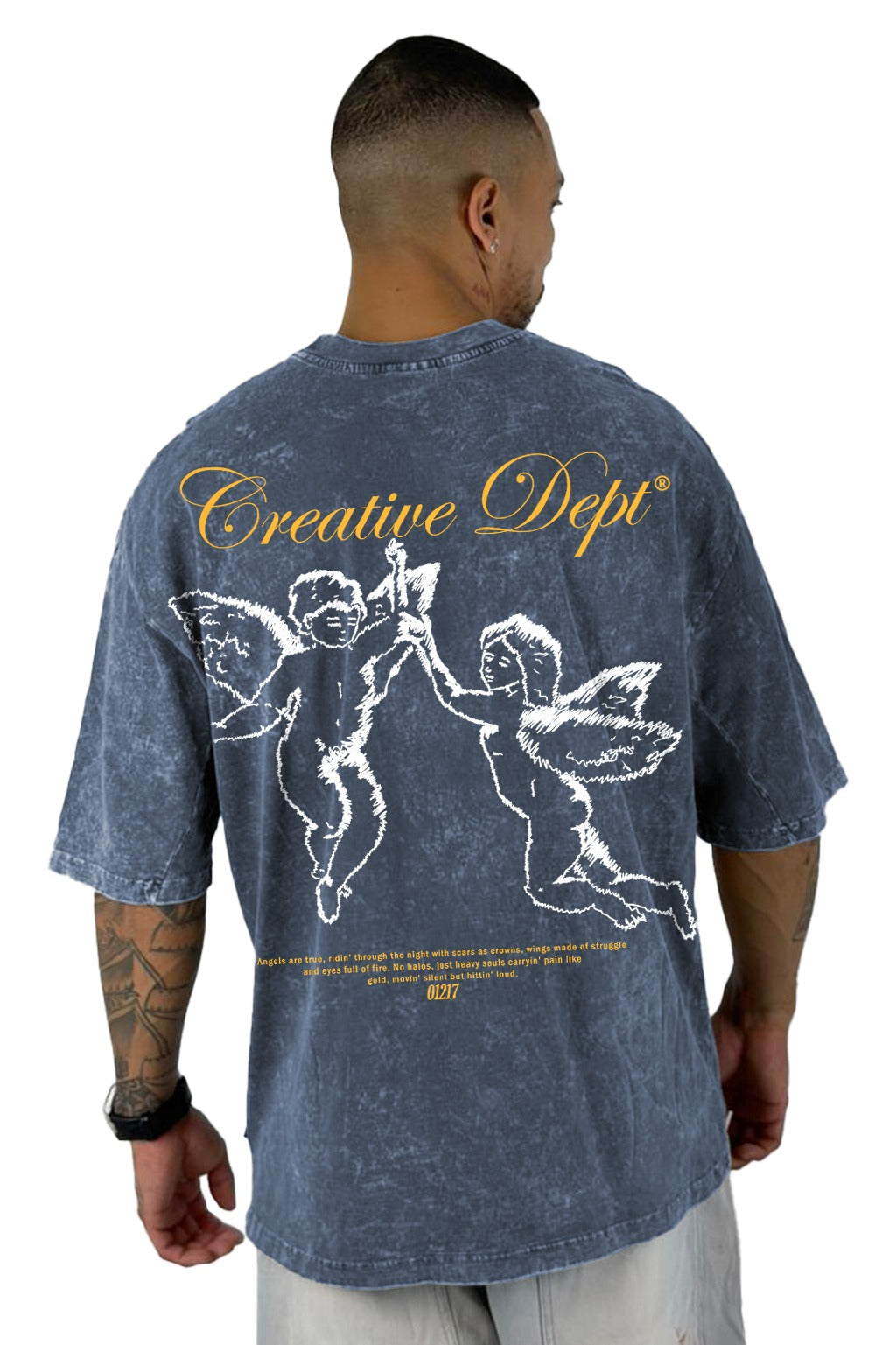 Oversize Sky Azul Creative Dept Angels