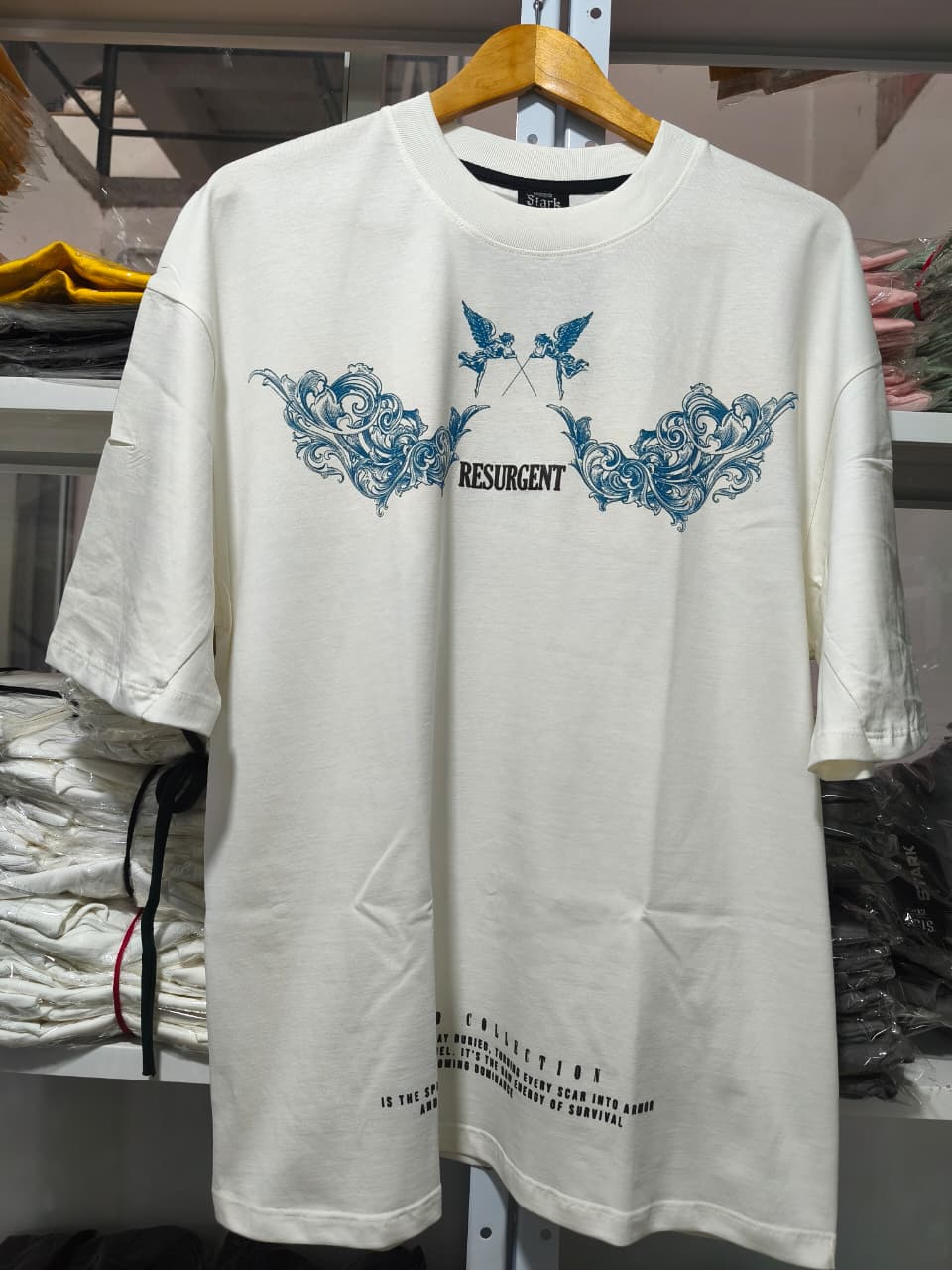 Oversize crudo Resurgent Alto Gramaje