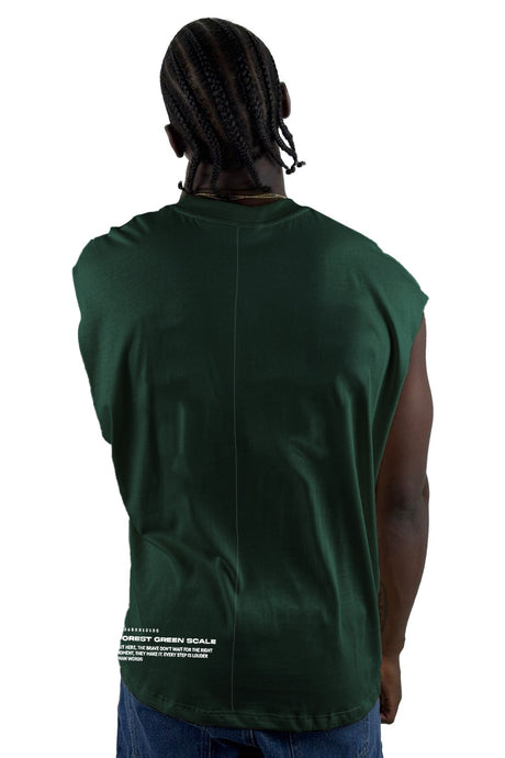 Camisilla Verde Fearless Alto Gramaje