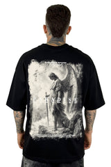 Oversize Negra Paradise Angel Alto Gramaje