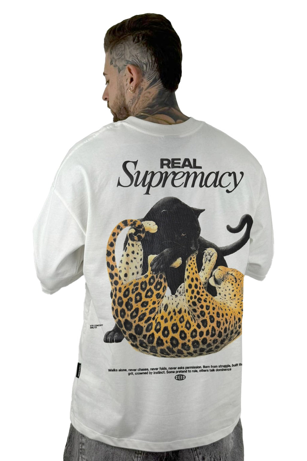 Oversize Crudo Real Supremacy Alto Gramaje