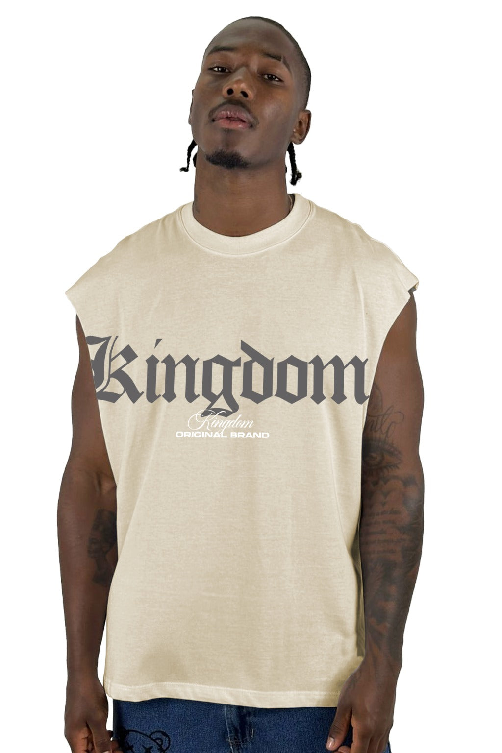 Camisilla Beige Kingdom Alto Gramaje