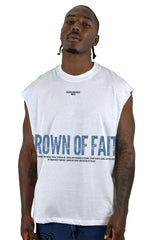 Camisilla crudo Crown Of Faith alto gramaje