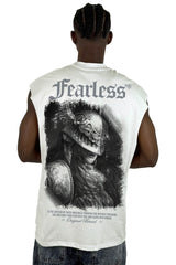 Camisilla crudo FEARLESS  alto gramaje