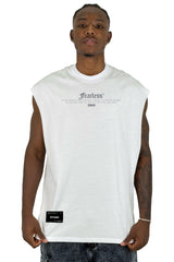 Camisilla crudo FEARLESS  alto gramaje