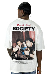 Oversize crudo Socielty drunk club alto gramaje