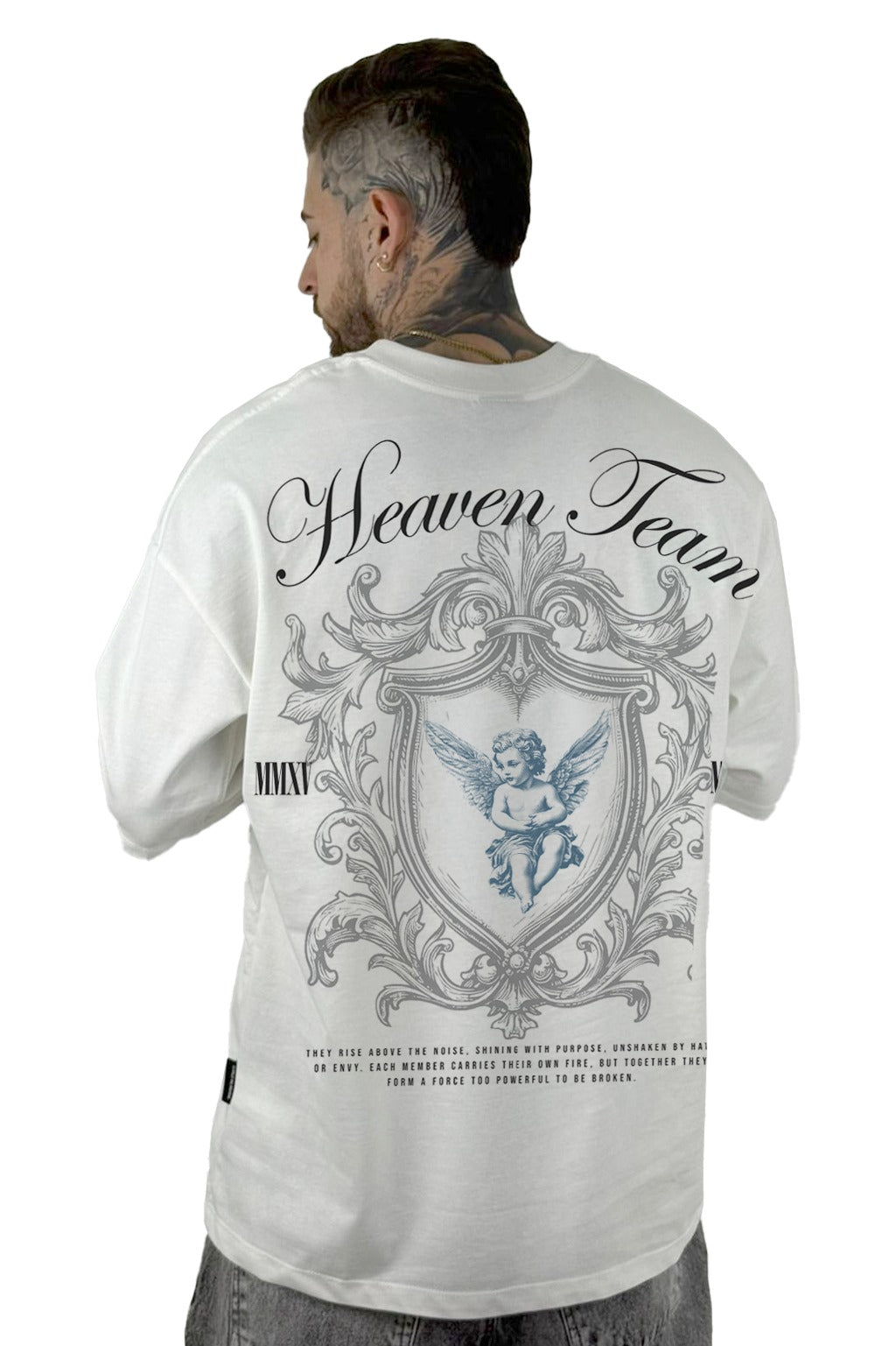 Oversize crudo Heaven Team alto gramaje