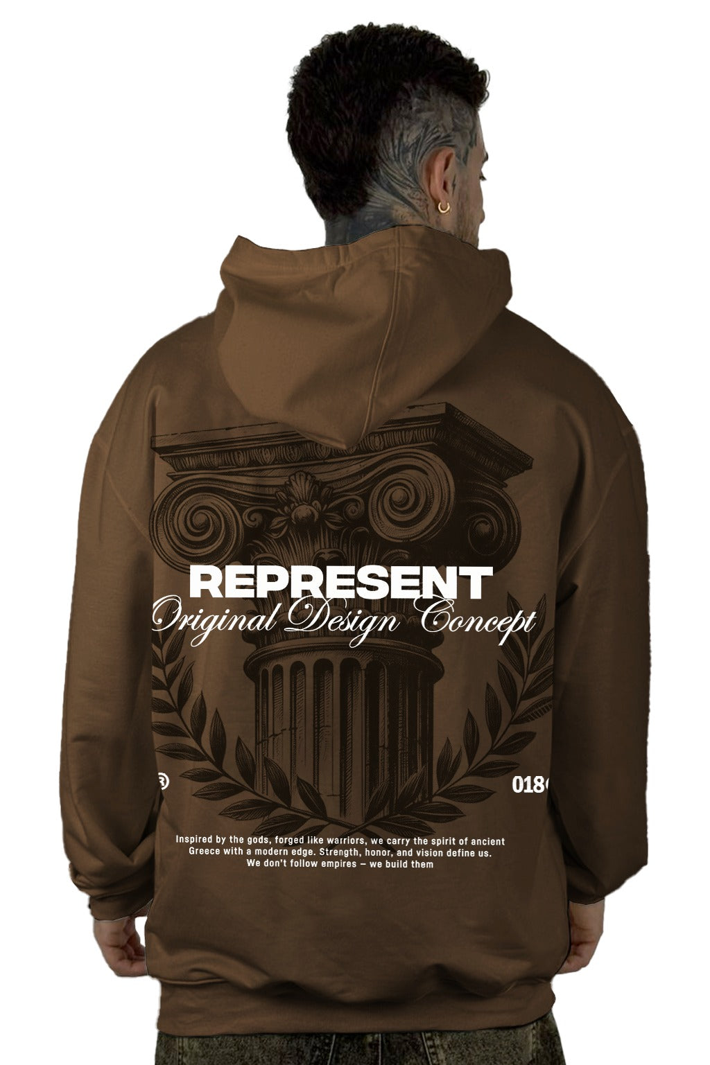 Buzo Capucha Cafe Represent