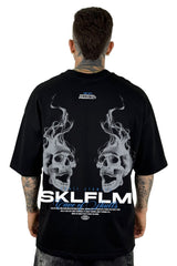 Oversize negrA SKLFLM Skull alto gramaje