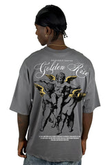 Oversize Gris Golden Rise Alto Gramaje