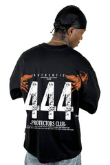 Oversize Negra Protectors Club 444 Alto Gramaje